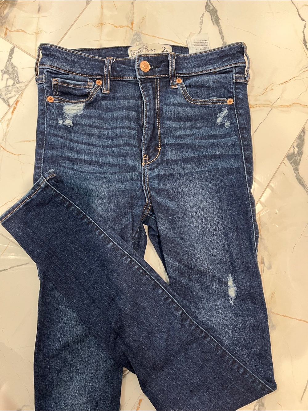 Women’s Abercrombie&Fitch Dark Blue Stretch Skinny Jeans
